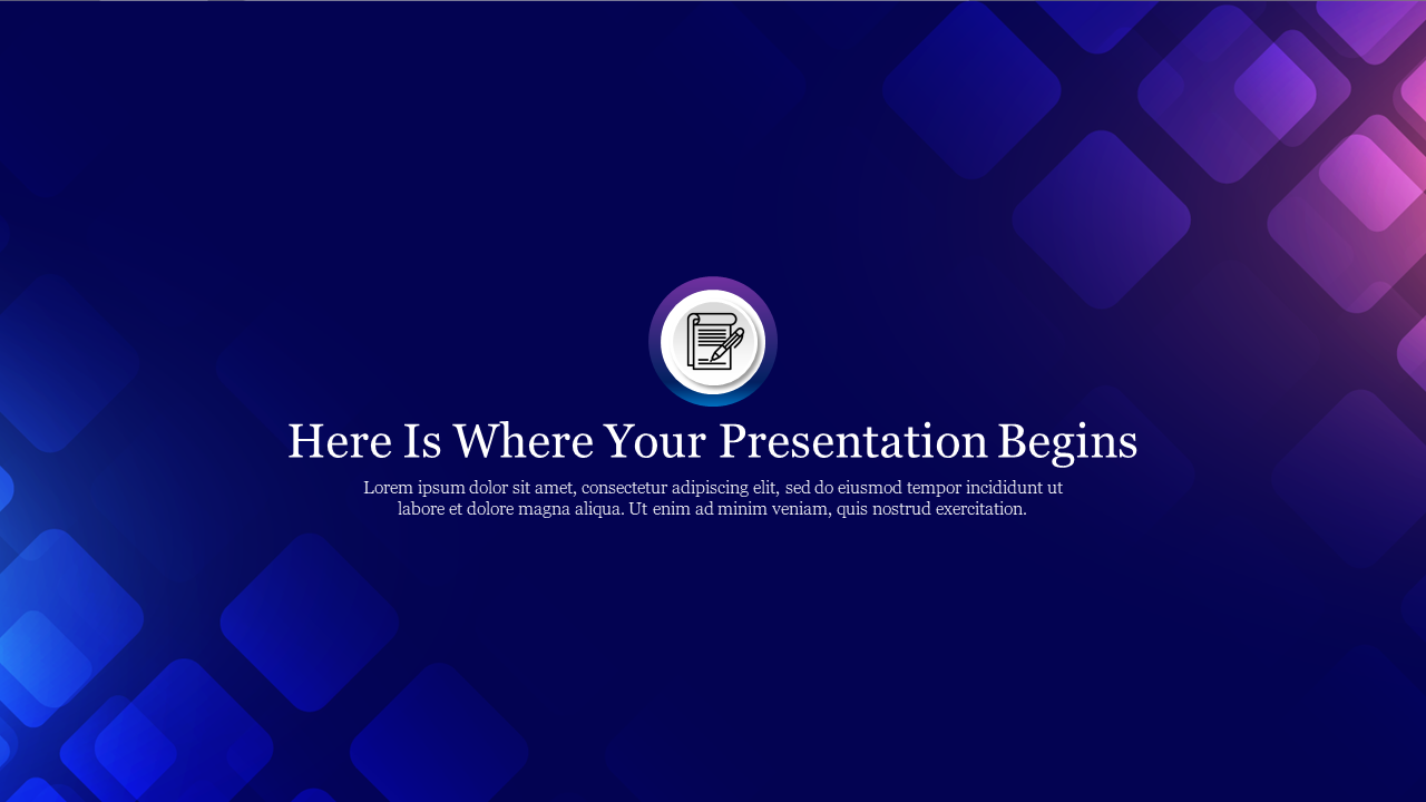 Blue PowerPoint Background Designs